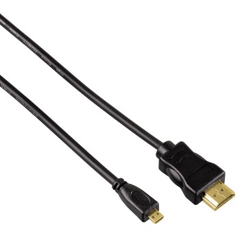 Cabo HDMI High Speed Tipo A/D (Mini), 2 mt | Hama
