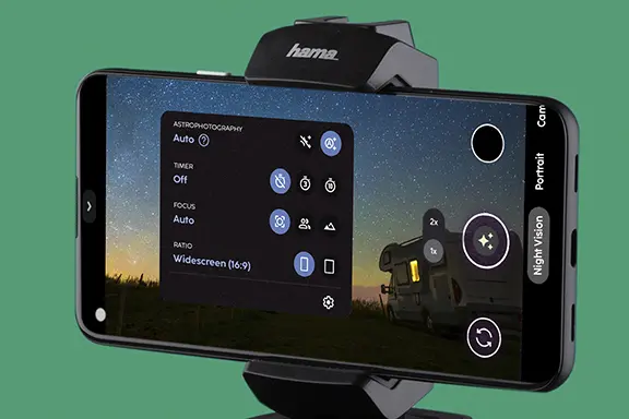 Astrofotografia com o Android.